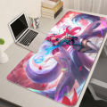 League of Legends LOL Ahri mouse pad XXL anti-slip office gaming keyboard pads thickened large mousepad gaming computer desk mat. 