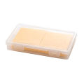 Flip cheese storage box, cream cheese cubes, butter portion, baby snacks, refrigerator, crisper box, mini box. 