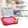 Early Learning Alphabet and Number Learning Educational Laptop Toy for Kids | With Soft Buttons & Interactive Voice Angry Bird Study Game Computer. 
