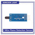 10PCS IR Infrared 3 Wire Flame Detection Sensor Module IR Flame Sensor Module Detector Smartsense For Arduino. 