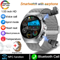 Linguolin For Xiaomi New 2 in 1 Smart Watch With Earbuds Smartwatch TWS Bluetooth Earphone Heart Rate Blood Pressure Monitor Sports Watch. 