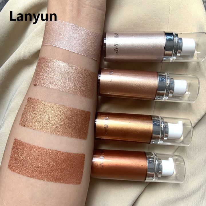 Lanyun%20HANDAIYAN%20Shimmer%20Liquid%20Face%20Body%20Highlighter%20Cream%20Waterproof%20Fashion%20Brighten%20Modification%20Concealer%20Makeup%20Cosmetic%20-%20Image%206