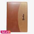 Yuku 25K Dairy Notebook Set of 2. 