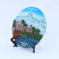 Arnapurna & Pokhara Nepal Wall & Table Decor, World Heritage Side, Plate Decor, Base Site. 