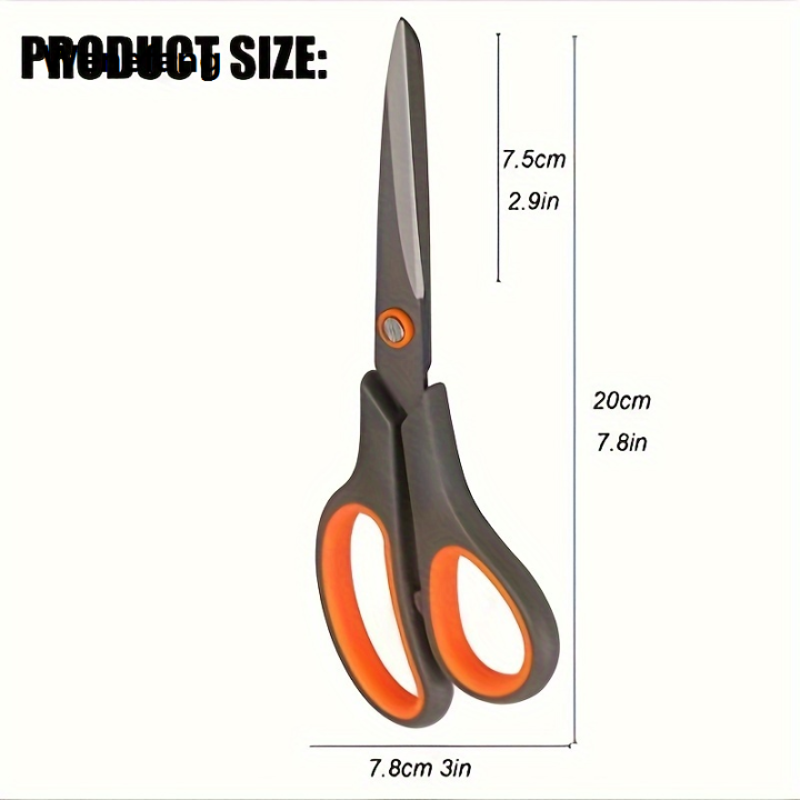 Wenefang%201%20Packs%208%7C%20Titanium%20Non-Stick%20Scissors,%20All-Purpose%20Professional%202025%20New%20Stainless%20Steel%20Shears%20Comfort%20Soft%20Grip,%20Straight%20Office%20Craf%20-%20Image%205