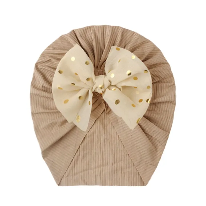 Velvet%20Baby%20Hat%20Solid%20Color%20Dot%20Bow%20Warm%20Cap%20Spring%20Autumn%20Infant%20Toddler%20Beanie%20Soft%20Baby%20Girl%20Headwrap%20-%20Image%206