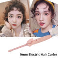New style Unisex hair curl iron with hairstyle curl iron ceramic coating 9mm electric curling iron mini home hair device 20W. 