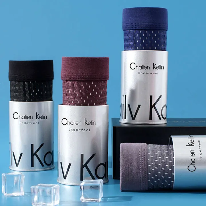 vCKv%204-Pack%20Mens%20Modal%20Boxer%20Briefs%20Canister%20Mesh%20Four-Corner%20Underwear%20Ice%20Silk%20Underpants%20-%20Image%204