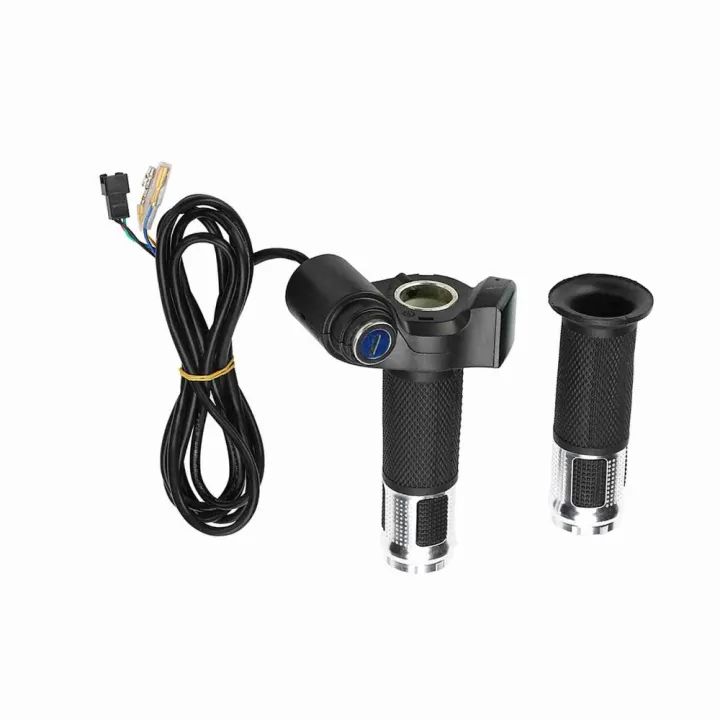 Durable%2012-84V%20E-Bike%20Throttle%20Grip%20Set%20Digital%20Display%20Twist%20Handlebar%20LED%20Voltage%20Display%20Throttle%20Long%20Cable%20with%20Key%20Lock%20Throttle%20with%20Digital%20Display%20and%20Lock%20for%20Electric%20Scooter,Electric%20Bicycle,Motorbike%20-%20Image%204