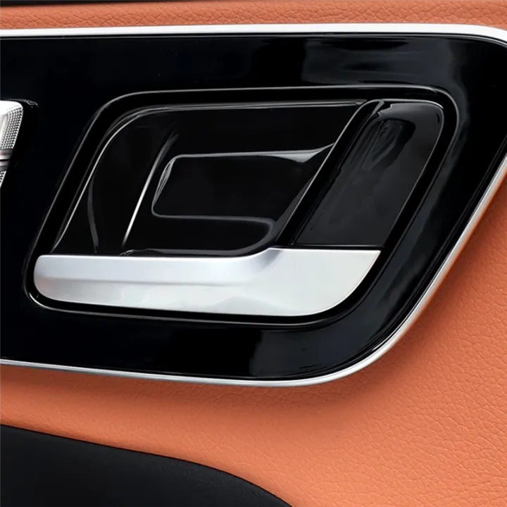 4Pcs%20Black%20Inner%20Door%20Handle%20Bowl%20Cover%20Trim%20for%20C%20E%20W214%20S%20W223%20GLC%20EQE%20EQS-Class%202021-2024%20Door%20Bowl%20Replacement%20Parts%20-%20Image%208