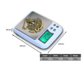 Jewelry Weight Balance Scale With Tray (500gm/0.01gm) | Digital Weighing Scale For Jewellery, Gold, Silver, Gems. 