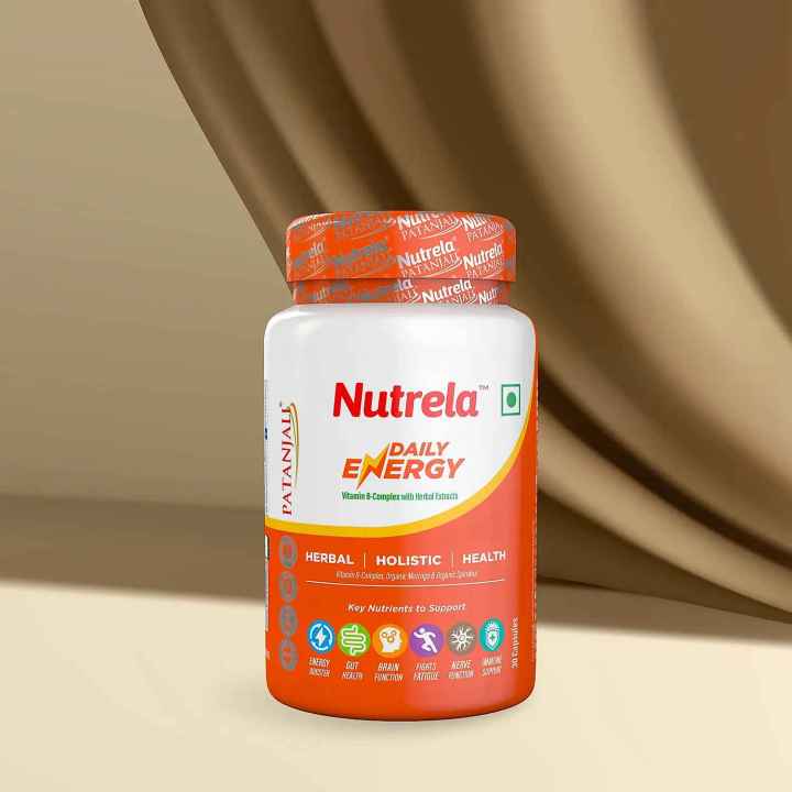 Nutrela Daily Energy - Organic B Complex 30 Capsules