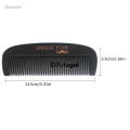 Difutagui Must have a thick wave straight hair comb for anti-static men's Hot New Selling black hair beard wooden comb for wet and dry curly hair.. 