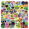 50 Rhythm Box Incredibox Sprunki Graffiti Lage Skateboard IPAD Stickers. 