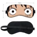 Anime Soft Eye Mask Woman Luffy Chopper Zoro Sanji Robin Nami Usopp Franky Eyepatch Man Unisex Blindfold Cartoon Sleep Eyeshade. 