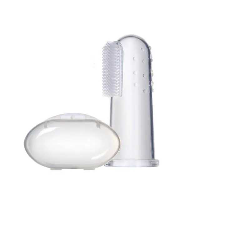 3Pcs%20Baby%20Finger%20Toothbrush%20With%20Case%20SetToothbrush%20Teether%20And%20Oral%20Massager%20Soft%20Silicone%20Massager%20Gentle%20Care%20For%20InfantToddlersKids%20-%20Image%202