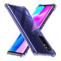 Clear case for Xiaomi Mi Note 10 Lite - Transparent Soft Shockproof Airbag Crystal Phone Back Cover. 