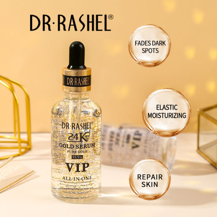 Dr. Rashel 24K Gold Serum Pure Gold 99.9% All In One Face Serum (50ml)