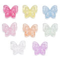 St. kunkka 10-20Pcs Acrylic Butterfly Beads Cracked Flower Loose Beads for DIY Jewelry Making. 