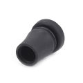 1X walking stick end tripod cane tip self standing rubber bob-slip end bottom. 