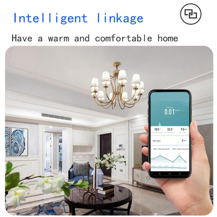 ARELENE%202X%20Tuya%20Wifi%20Air%20Quality%20Monitor%20Smart%20Home%20CO2%20Detector%20Formaldehyde%20VOC%20CO2%20CH2O%20Temperature%20Humidity%20Detector,%20Wifi%20-%20Image%202