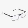 Noor TR Plastic Frame Grey/Black Color Only Frame Glasses. 