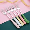Eating Mixing Cute Cartoon Ceramic Handle Dinnerware Cutlery Kitchen Utensil Soup Spoons Tableware. 