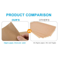 fasdaga 400Pcs Unbleached Parchment Paper, Precut Baking Liners Sheets Paper,12 X 16 Inch, Non-Stick, Water Proof, Oil Proof. 