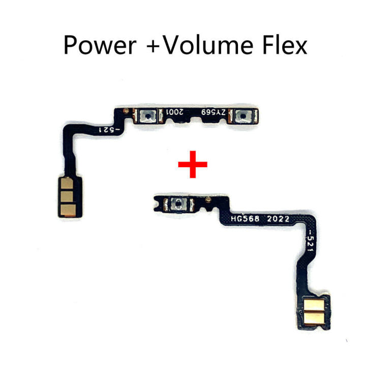 For OPPO A11X A5 2020 A9 2020 Power on / off Switch Button Side Volume Up Down Buttons Flex Cable Replacement Parts