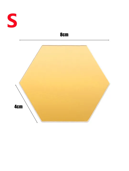 6/12PCs%20Hexagonal%20Diy%203D%20Mirror%20Wall%20Stickers%20Restaurant%20Aisle%20Floor%20Personality%20Decorative%20Mirror%20Paste%20Living%20Room%20Sticker%20-%20Image%208