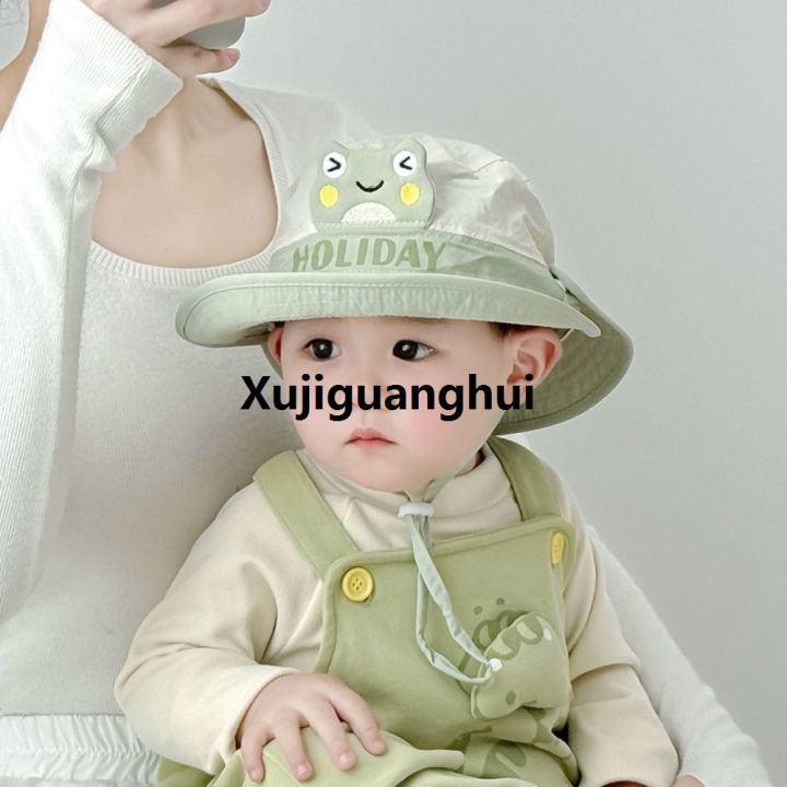 Xujiguanghui%20Casual%20Wide%20Brim%20Peaked%20Cap%20Cartoon%20Animals%20Breathable%20Baby%20Sun%20Protection%20Hat%20Streetwear%20Quick%20Dry%20Children%20Fishman%20Hat%20Boys%20-%20Image%207
