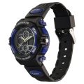 Zoop Zoop Ana-Digi Quartz Digital Black Dial Plastic Strap Watch For Kids  16033PP02. 