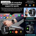 Anrushide Watch Smart Health Heart Rate Men's Watch High Smart Glass Sapphire 2025 New Air Pump Airbag Test Triple ECG Blood Pressure Tracking. 