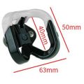 FORIDE 2x Electric Scooter Aluminum Bags Double Hook for Max G30 Scooter Hanger Gadget Claw Red & White + Black. 