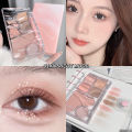 Gege bear light and shadow comprehensive eyeshadow palette matte pearlescent tender pink studio blush contour palette cross-border. 