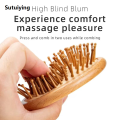 Sutuiying Dafang Board Bamboo Airbag Comb Elliptical Air Cushion Luxury Comb Scalp Massage Comb Hair Styling Comb. 