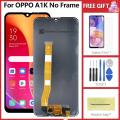 Clearance sale High Quality 6.1'' For Oppo A1k CPH1923 LCD Display Screen With Frame Touch Digitizer Assembly Replacement For Oppo A1k Screen. 