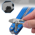 Crowbar TC4 Titanium Alloy Crowbar Bottle Opener Hexagon Wrench Outdoor Tools Multifunction Camping Gear. 