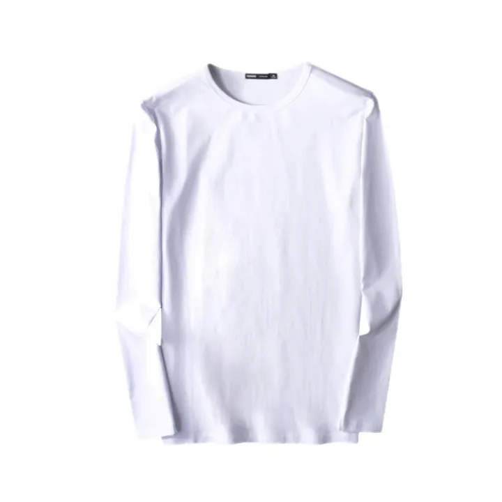 modal%20cotton%20white%20long%20sleeve%20t-shirt%20men's%20spring%20and%20autumn%20new%20underwear%20top%20solid%20color%20base%20shirt%20sweatshirt%20autumn%20coat%20-%20Image%205