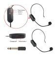 Wireless Microphone Headset UHF Wireless Mic Headset and Handheld 2 in1 160 ft Range for Voice Amplifier, Stage Speakers, Teach. 