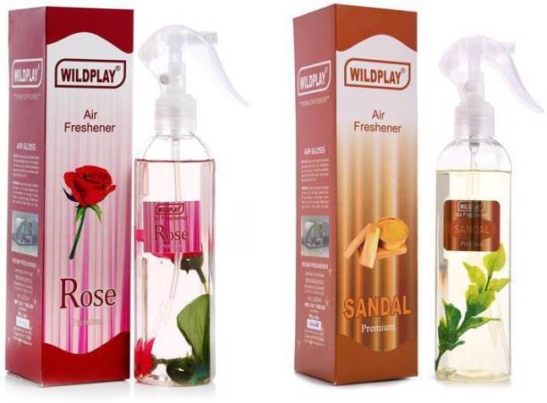 WILDPLAY Rose and Sandal  AIr freshener