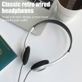 Fashion Vintage Retro Classic Headset 80s For Sony Panasonic CD MD Walkman MP3 Shooting Pose Model Headphone For Xiaomi Samsung CVFHHH. 