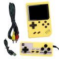 OUMERY Handheld Video Game Console 3.0 Inch Color Retro Portable Mini LCD Kids Color Game Player Built in 500 Games Yellow. 