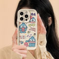 Clownfish Nemo Graffiti Cover Compatible for IPhone 15 11 14 13 6 6s 12 Pro Max 7Plus XR XS Max X 7 8 Plus SE Angel Eyes Shockproof Solid Color Soft Case. 