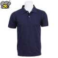 Shangrila Navy Blue Pique Polo T-Shirt For Men - Fashion | T-Shirts For Men | Men's Wear | Polo T-Shirts |. 