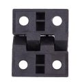 63mm x 50mm cabinet plastic hinge door hinges Hinge Black. 