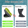 Waterproof Shoe Covers,1 Pair Reusable Non-Slip Snow Rain Shoe Covers,Rain Gear for Hiking Fishing Camping Sports. 