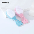 Wenefang 2pcs/Set Baby Care Brush Comb Anti-scratch Girl Cartoon Hairbrush Newborn Hair Brush Infant Comb Head Massager Kids. 