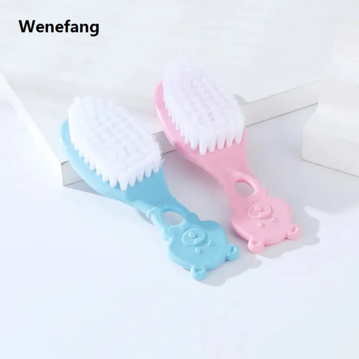 Wenefang%202pcs/Set%20Baby%20Care%20Brush%20Comb%20Anti-scratch%20Girl%20Cartoon%20Hairbrush%20Newborn%20Hair%20Brush%20Infant%20Comb%20Head%20Massager%20Kids%20-%20Image%205