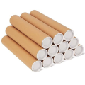 12 Pack Mailing Tubes 2X12 Inch Cardboard Mailers Tube with Caps for Packaging Posters for Mailing. 